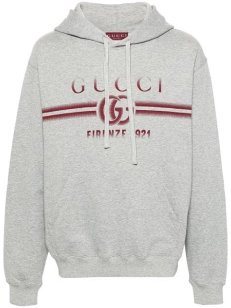 gucci double g print hoodie|real Gucci hoodie for men.